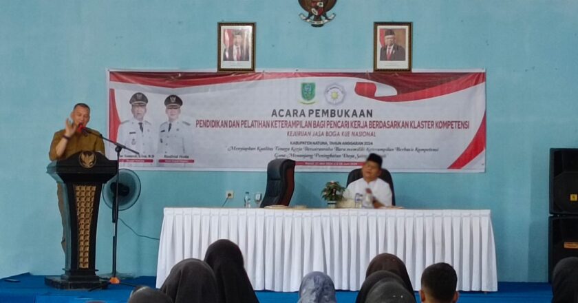 Wabup Natuna buka kegiatan Pelatihan Jasa Boga