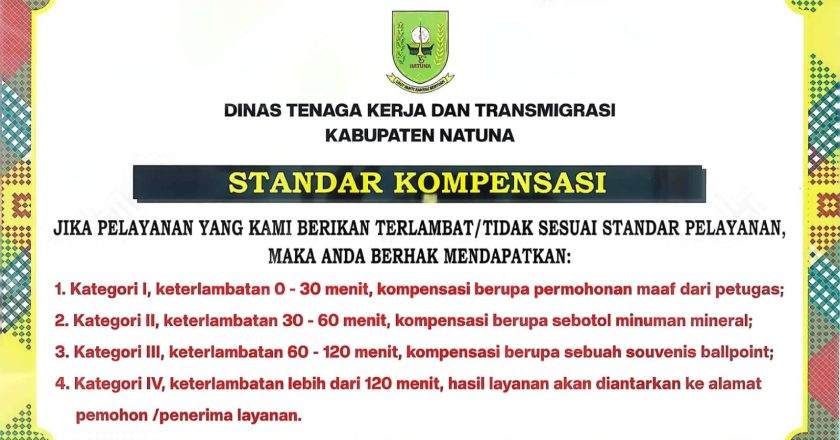 STANDAR KOMPENSASI
