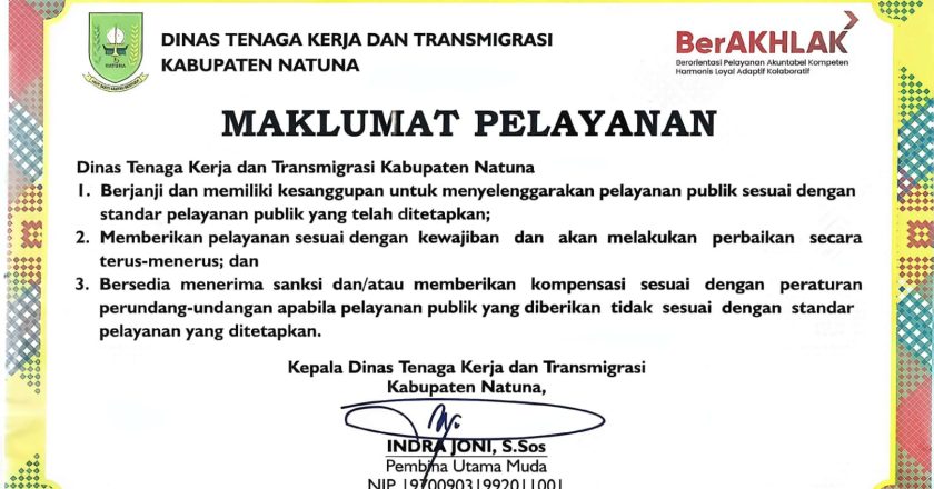 MAKLUMAT PELAYANAN